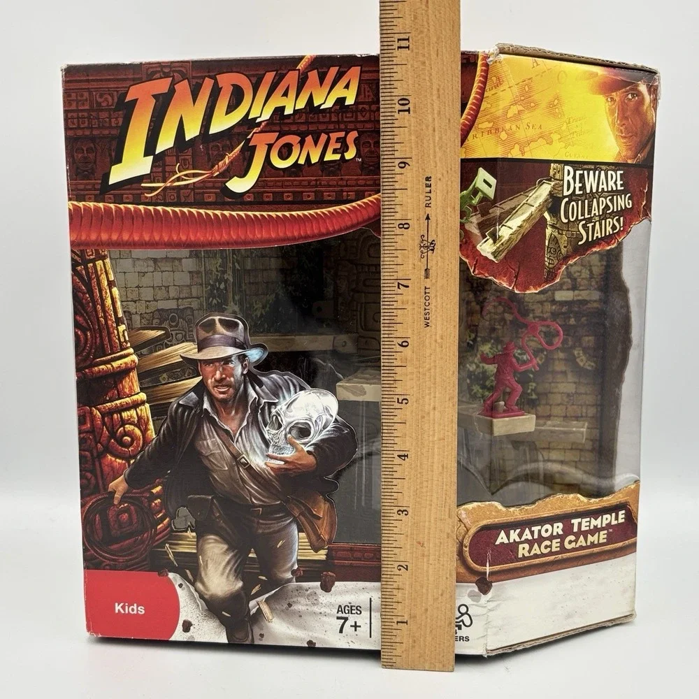 INDIANA JONES Akator Temple Race Game Movie Hasbro Milton Bradley 2008 NEW